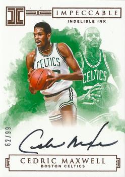 2016-17 Panini Impeccable - Indelible Ink #II-CM Cedric Maxwell Front