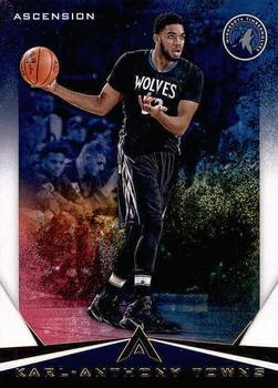 2017-18 Panini Ascension #8 Karl-Anthony Towns Front