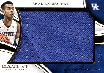 2016-17 Panini Immaculate Collection Collegiate - Jumbos #14 Skal Labissiere Front
