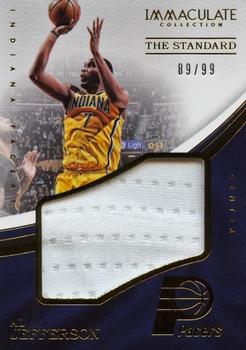 2016-17 Panini Immaculate Collection - The Standard #ST-AJF Al Jefferson Front