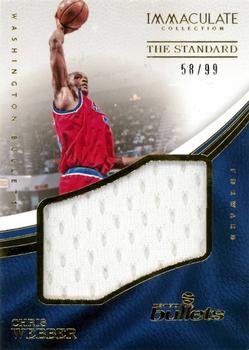 2016-17 Panini Immaculate Collection - The Standard #ST-CWB Chris Webber Front