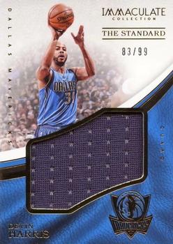 2016-17 Panini Immaculate Collection - The Standard #ST-DHR Devin Harris Front