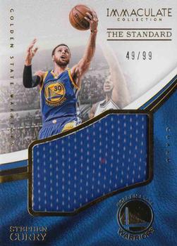 2016-17 Panini Immaculate Collection - The Standard #ST-SCR Stephen Curry Front