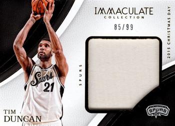 2016-17 Panini Immaculate Collection - Special Event Materials #SE-TIM Tim Duncan Front