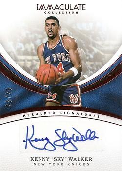 2016-17 Panini Immaculate Collection - Heralded Signatures Red #HS-SKY Kenny 