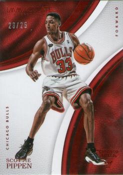 2016-17 Panini Immaculate Collection - Red #88 Scottie Pippen Front