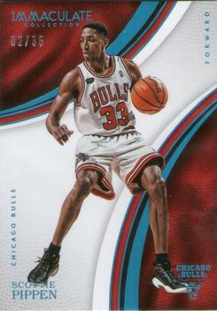 2016-17 Panini Immaculate Collection - Blue #88 Scottie Pippen Front