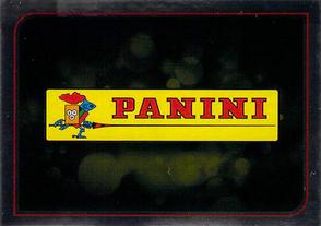2017-18 Panini Stickers #1 Panini Knight Logo Front