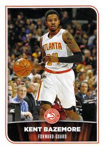 2017-18 Panini Stickers #15 Kent Bazemore Front