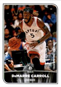 2017-18 Panini Stickers #42 DeMarre Carroll Front