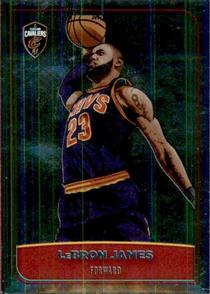 2017-18 Panini Stickers #72 LeBron James Front