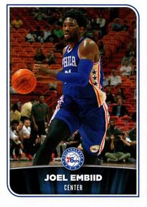 2017-18 Panini Stickers #158 Joel Embiid Front