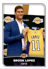 2017-18 Panini Stickers #258 Brook Lopez Front