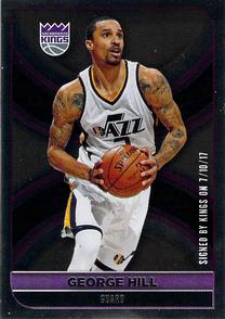 2017-18 Panini Stickers #334 George Hill Front