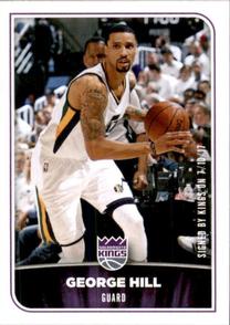 2017-18 Panini Stickers #338 George Hill Front