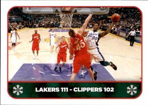 2017-18 Panini Stickers #374 Clippers v Lakers Front