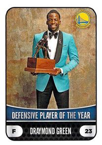 2017-18 Panini Stickers #429 Defensive Player of the Year Front