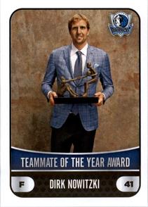2017-18 Panini NBA Sticker Collection #433 Teammate of the Year Award Front
