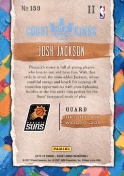 2017-18 Panini Court Kings #153 Josh Jackson Back