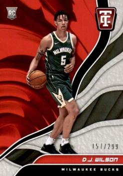 2017-18 Panini Totally Certified #117 D.J. Wilson Front