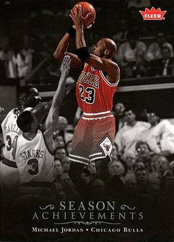 2007-08 Fleer Michael Jordan Season Achievements #SH2 Michael Jordan Front