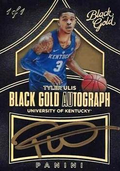 2016-17 Panini Black Gold Collegiate - Black Gold Autographs SN1 #162 Tyler Ulis Front