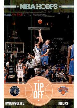 2017-18 Hoops - Tip-Off #10 Karl-Anthony Towns / Kristaps Porzingis Front