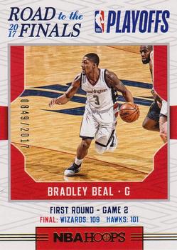 2017-18 Hoops - Road to the Finals #8 Bradley Beal Front