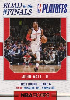 2017-18 Hoops - Road to the Finals #12 John Wall Front