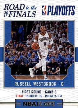 2017-18 Hoops - Road to the Finals #36 Russell Westbrook Front