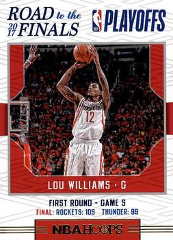 2017-18 Hoops - Road to the Finals #38 Lou Williams Front
