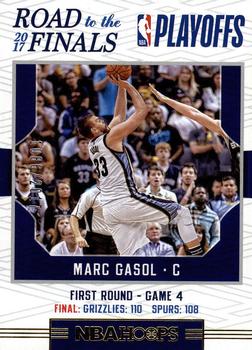 2017-18 Hoops - Road to the Finals #42 Marc Gasol Front