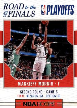 2017-18 Hoops - Road to the Finals #50 Markieff Morris Front