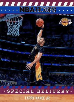 2017-18 Hoops - Special Delivery #4 Larry Nance Jr. Front