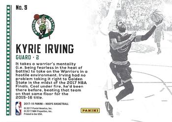 2017-18 Hoops - Lights Camera Action #5 Kyrie Irving Back