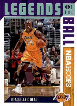 2017-18 Hoops - Legends of the Ball #3 Shaquille O'Neal Front