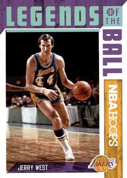 2017-18 Hoops - Legends of the Ball #11 Jerry West Front