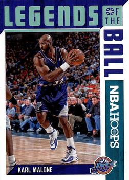 2017-18 Hoops - Legends of the Ball #13 Karl Malone Front