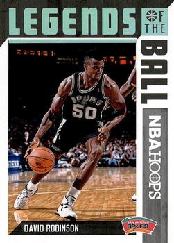2017-18 Hoops - Legends of the Ball #17 David Robinson Front