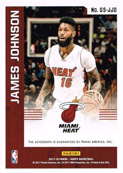 2017-18 Hoops - Great SIGnificance #GS-JJO James Johnson Back