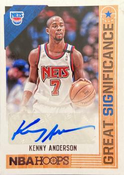 2017-18 Hoops - Great SIGnificance #GS-KAN Kenny Anderson Front