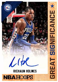 2017-18 Hoops - Great SIGnificance #GS-RHL Richaun Holmes Front
