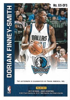 2017-18 Hoops - Great SIGnificance #GS-DFS Dorian Finney-Smith Back