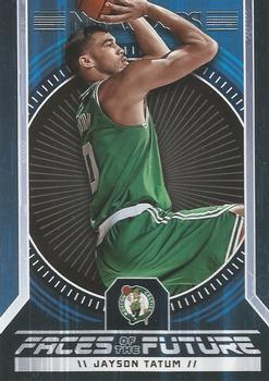 2017-18 Hoops - Faces of the Future #4 Jayson Tatum Front