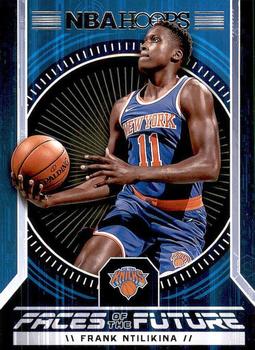 2017-18 Hoops - Faces of the Future #8 Frank Ntilikina Front
