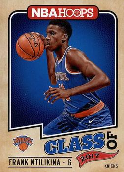 2017-18 Hoops - Class of 2017 #8 Frank Ntilikina Front