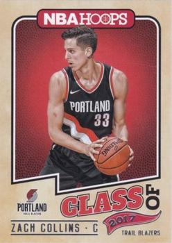 2017-18 Hoops - Class of 2017 #10 Zach Collins Front