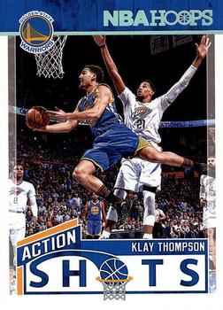 2017-18 Hoops - Action Shots #20 Klay Thompson Front