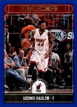 2017-18 Hoops - Blue #72 Udonis Haslem Front