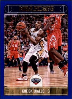 2017-18 Hoops - Blue #165 Cheick Diallo Front